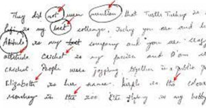Graphology / Handwriting tips